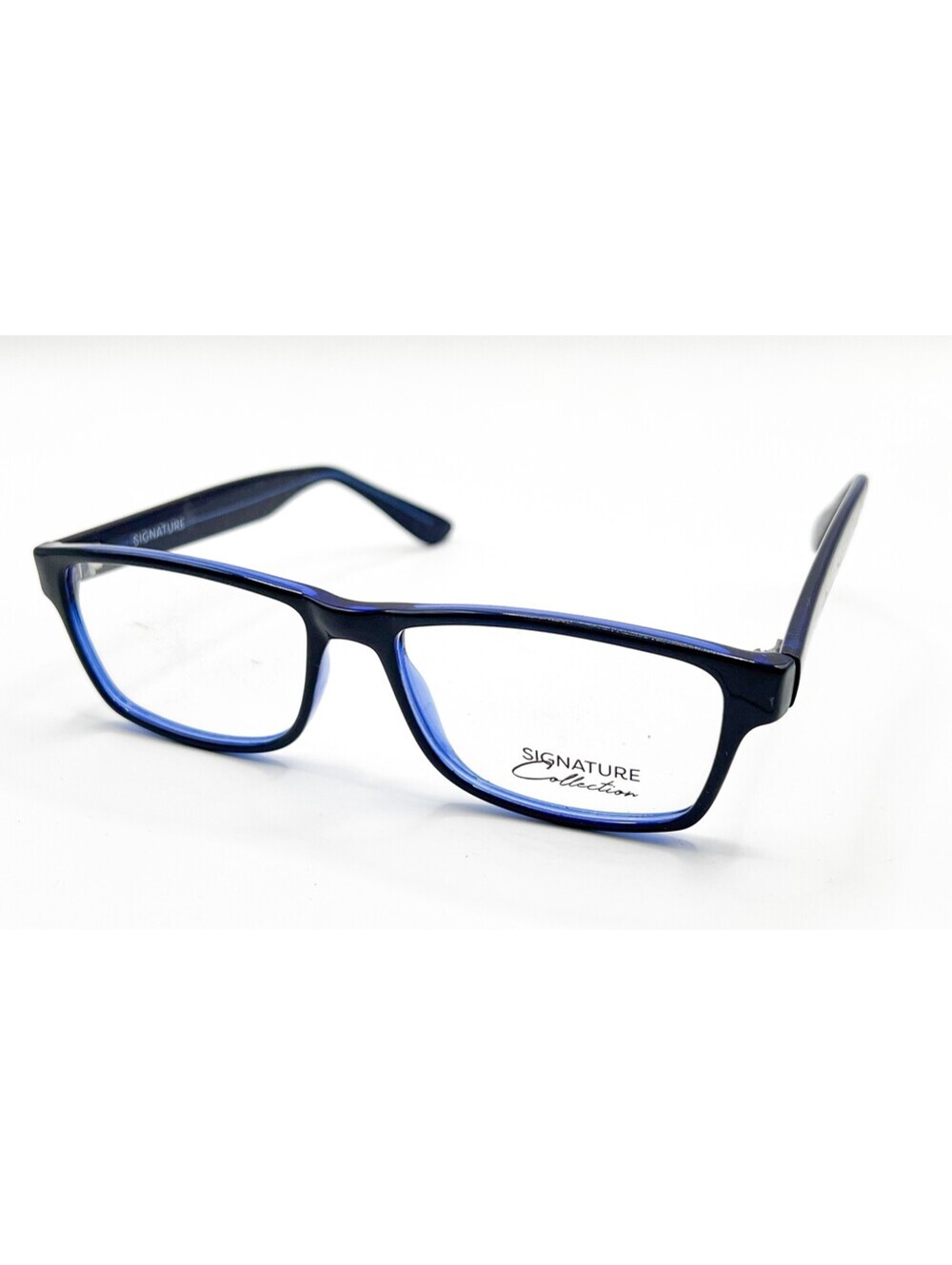 Signature S7013 Blue Authentic Eyeglasses 52-16-140
